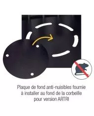 Poubelle de bureau, idéal pour une productivité optimale