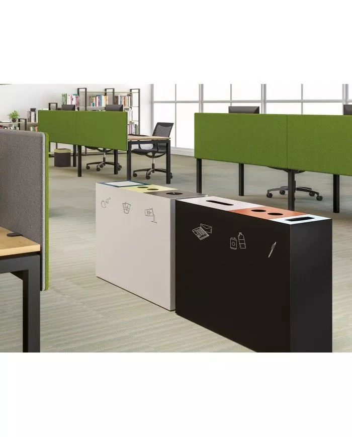 Poubelle pour une utilisation quotidienne au bureau ou à la maison