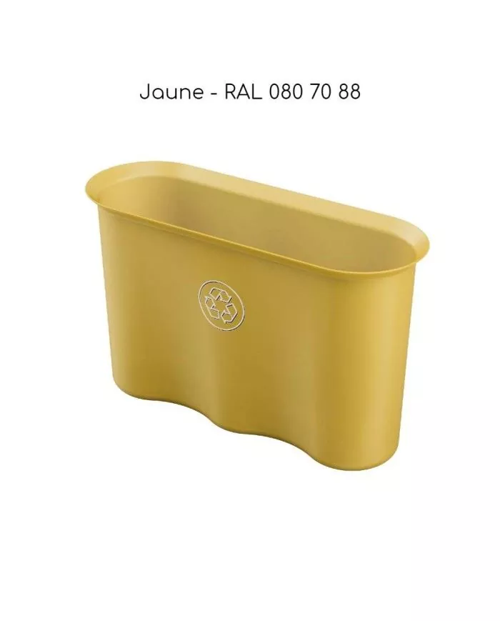Corbeille conçu pour un usage intensif dans un cadre de bureau