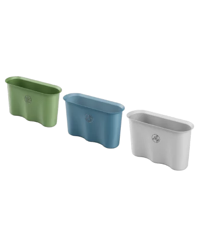 Corbeille compact et pratique pour environnements professionnels