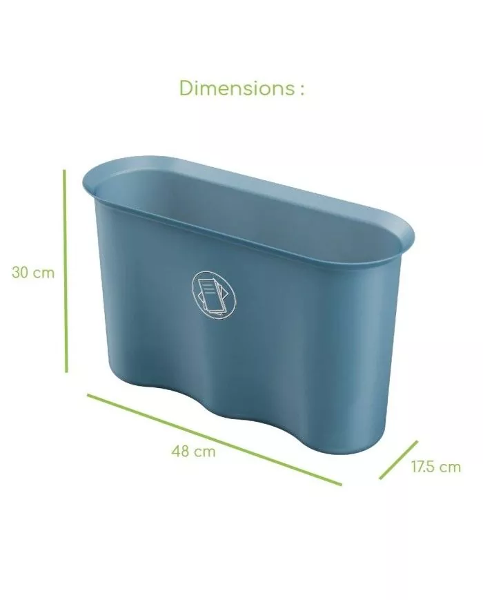 Corbeille conçu pour un usage intensif dans un cadre de bureau Corbeille conçu pour un usage intensif dans un cadre de bureau