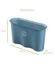 Corbeille conçu pour un usage intensif dans un cadre de bureau Corbeille conçu pour un usage intensif dans un cadre de bureau