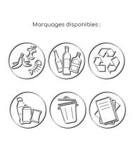 Corbeille pour une utilisation quotidienne au bureau ou à la maison Corbeille pour une utilisation quotidienne au bureau ou à la maison