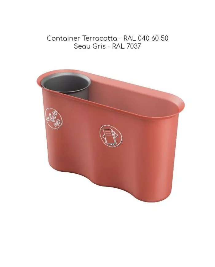 Corbeille pour une utilisation quotidienne au bureau ou à la maison