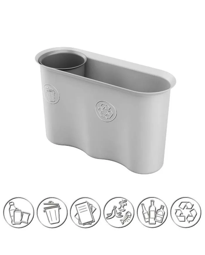 Corbeille conçu pour un usage intensif dans un cadre de bureau