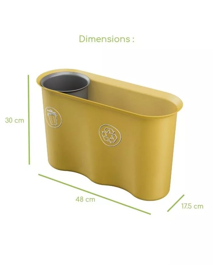 Corbeille ergonomique pour améliorer l'efficacité au travail