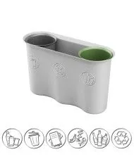 Corbeille compact et pratique pour environnements professionnels