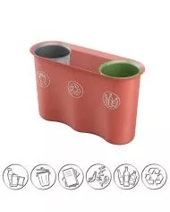 Corbeille ergonomique pour améliorer l'efficacité au travail