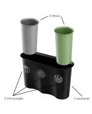 Corbeille fiable, parfait pour les besoins bureautiques