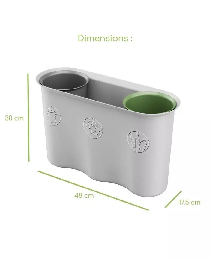 Corbeille professionnel, pensé pour un usage de bureau fréquent