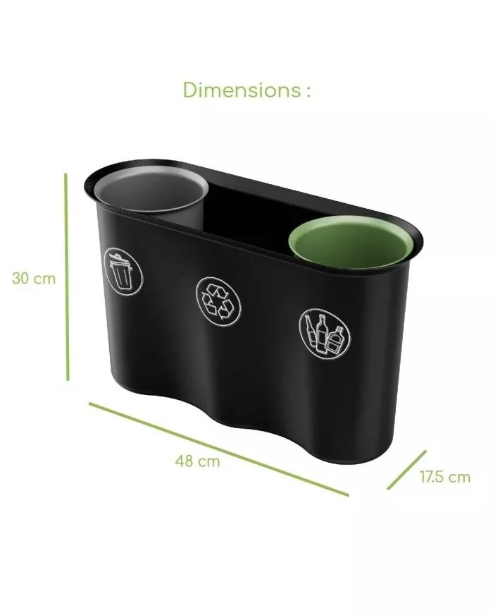 Corbeille robuste adapté aux tâches administratives en entreprise