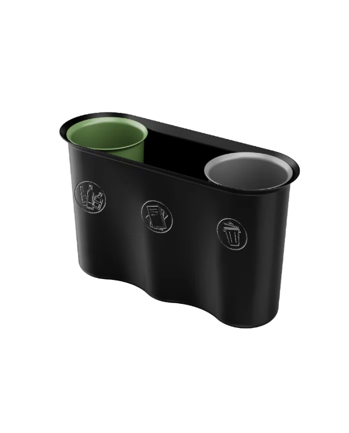 Corbeille ergonomique pour améliorer l'efficacité au travail