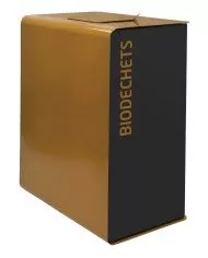 Poubelle conçu pour un usage intensif dans un cadre de bureau