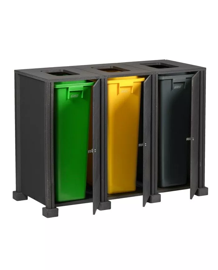 Poubelle professionnel, pensé pour un usage de bureau fréquent