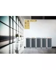 Poubelle fiable, parfait pour les besoins bureautiques