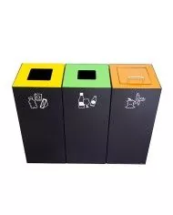 Poubelle conçu pour un usage intensif dans un cadre de bureau Poubelle conçu pour un usage intensif dans un cadre de bureau