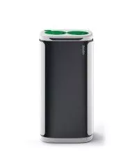 Poubelle de tri - design WASTEE 30L - VERRE - Vert - meuble de tri durable, mobilier de tri écologique, corbeille recyclage Poubelle de tri - design WASTEE 30L - VERRE - Vert - meuble de tri durable, mobilier de tri écologique, corbeille recyclage