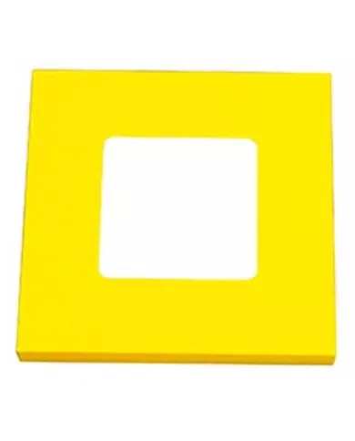 Poubelle de tri - design TERAFLEX 65L - JAUNE EMBALLAGES - Corps Gris Manganèse - Sans marquage - solution tri sélectif, Poubelle de tri - design TERAFLEX 65L - JAUNE EMBALLAGES - Corps Gris Manganèse - Sans marquage - solution tri sélectif,