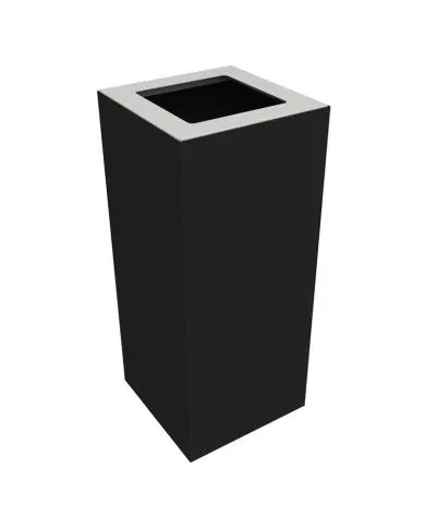 Poubelle de tri - design TERAFLEX 65L - GRIS AUTRES DECHETS - Corps Gris Manganèse - Sans marquage - mobilier de tri