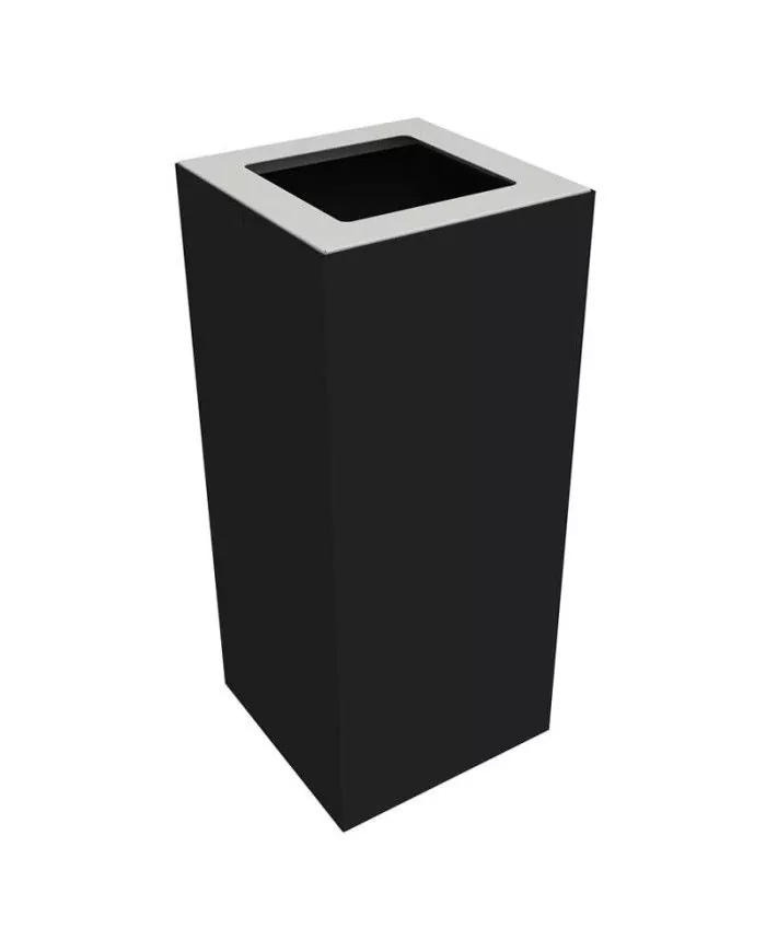 Poubelle de tri - design TERAFLEX 65L - GRIS AUTRES DECHETS - Corps Gris Manganèse - Sans marquage - mobilier de tri