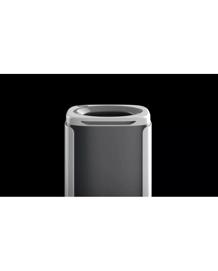 Poubelle de tri - design WASTEE 60L - AUTRES DECHETS - Gris - poubelle compartimentée, bac de tri design, tri des déchets