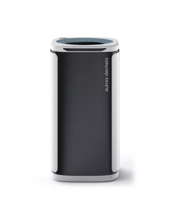 Poubelle de tri - design WASTEE 60L - AUTRES DECHETS - Gris - mobilier de tri écologique, poubelle de tri sélectif, poubelle
