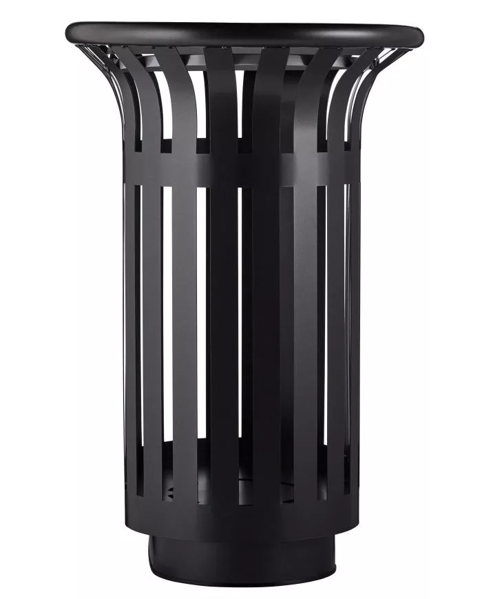 Poubelle de tri - TERALIP 2 x 60 L - Gris manganèse - Extérieur - gestion des déchets en entreprise, recyclage déchets triés,