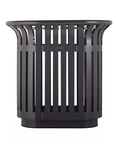 Poubelle de tri - TERALIP 2 x 60 L - Gris manganèse - Extérieur - mobilier de tri écologique, poubelle de tri sélectif, Poubelle de tri - TERALIP 2 x 60 L - Gris manganèse - Extérieur - mobilier de tri écologique, poubelle de tri sélectif,