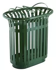 Poubelle de tri - TERALIP 2 x 60 L - Vert Mousse - Extérieur - poubelle compartimentée, poubelle de tri sélectif, corbeille Poubelle de tri - TERALIP 2 x 60 L - Vert Mousse - Extérieur - poubelle compartimentée, poubelle de tri sélectif, corbeille