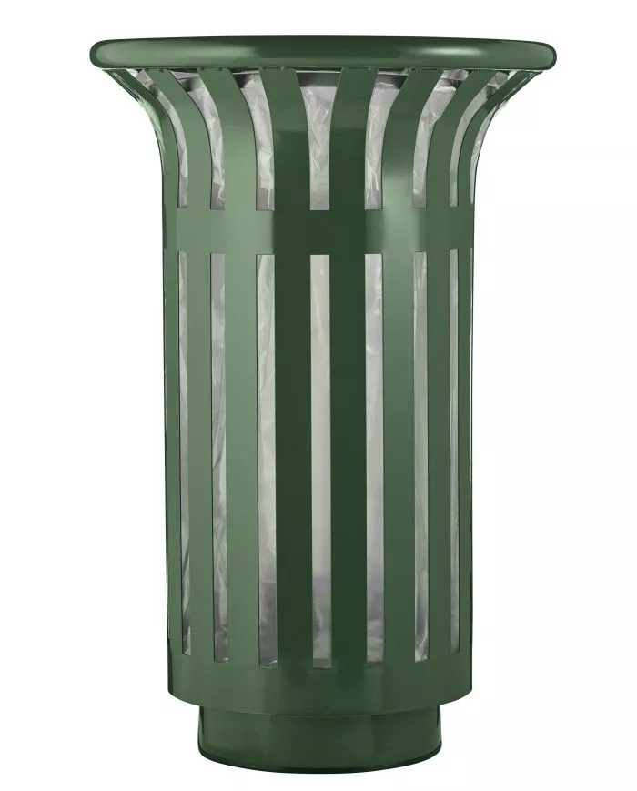 Poubelle de tri - TERALIP 2 x 60 L - Vert Olive - Extérieur - solution tri sélectif, poubelle compartimentée, recyclage déchets Poubelle de tri - TERALIP 2 x 60 L - Vert Olive - Extérieur - solution tri sélectif, poubelle compartimentée, recyclage déchets