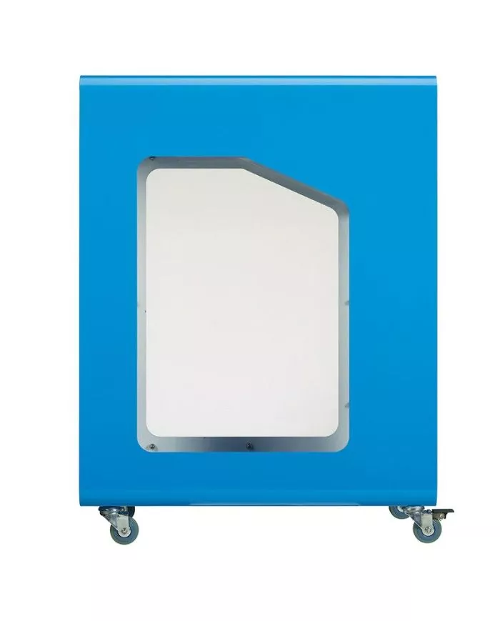 Poubelle de tri - de TERACUB VIGIPIRATE 90L - BLEU PAPIER - Corps Blanc - tri des déchets professionnels, recyclage déchets