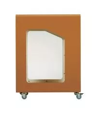 Poubelle de tri - de TERACUB VIGIPIRATE 90L - MARRON CARTOUCHES - Corps Blanc - mobilier de tri écologique, tri des déchets Poubelle de tri - de TERACUB VIGIPIRATE 90L - MARRON CARTOUCHES - Corps Blanc - mobilier de tri écologique, tri des déchets