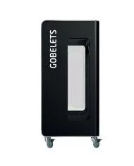 Poubelle de tri - de TERACUB VIGIPIRATE 90L - BLANC GOBELETS - Corps Gris Manganèse - corbeille recyclage bureau, poubelle de Poubelle de tri - de TERACUB VIGIPIRATE 90L - BLANC GOBELETS - Corps Gris Manganèse - corbeille recyclage bureau, poubelle de