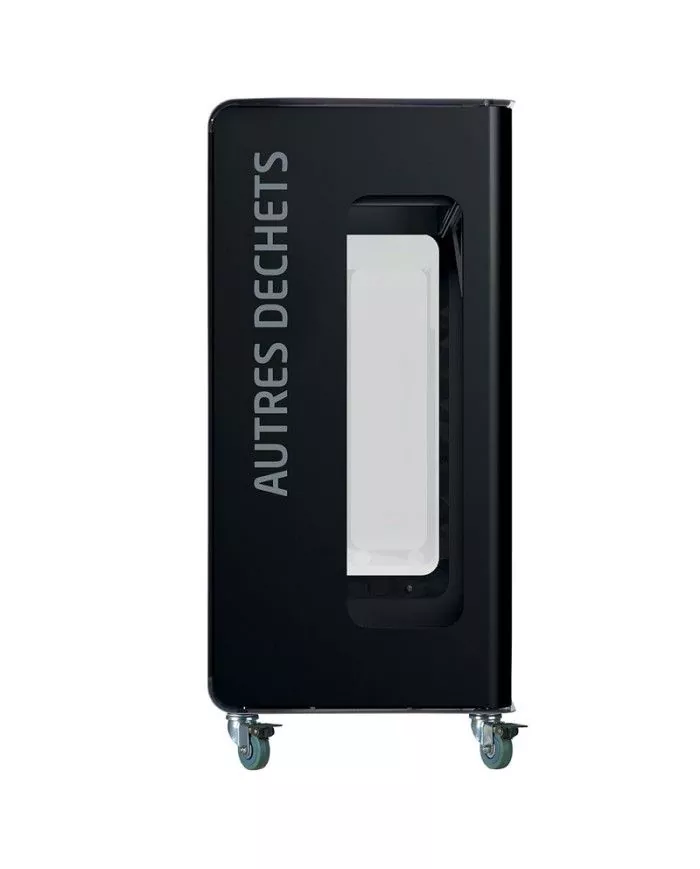 Poubelle de tri - de TERACUB VIGIPIRATE 90L - GRIS AUTRES DECHETS - Corps Gris Manganèse - meuble de tri durable, corbeille Poubelle de tri - de TERACUB VIGIPIRATE 90L - GRIS AUTRES DECHETS - Corps Gris Manganèse - meuble de tri durable, corbeille