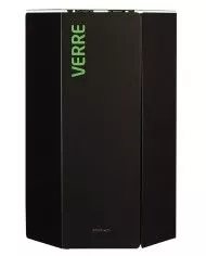 Poubelle de tri - design TERAHEX 50L - VERT VERRE - Corps Gris Manganèse - tri des déchets professionnels, conteneur de