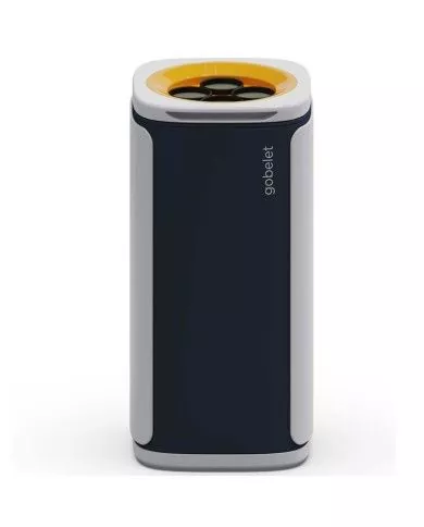 Poubelle de tri - design WASTEE 60L - GOBELETS - Jaune - bac de tri design, solution tri sélectif, meuble de tri durable