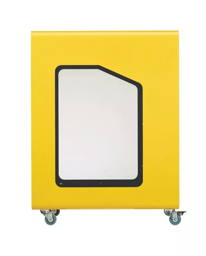 Poubelle de tri - de TERACUB VIGIPIRATE 90L - JAUNE PLASTIQUE - Corps Gris Manganèse - poubelle compartimentée, poubelle de tri Poubelle de tri - de TERACUB VIGIPIRATE 90L - JAUNE PLASTIQUE - Corps Gris Manganèse - poubelle compartimentée, poubelle de tri