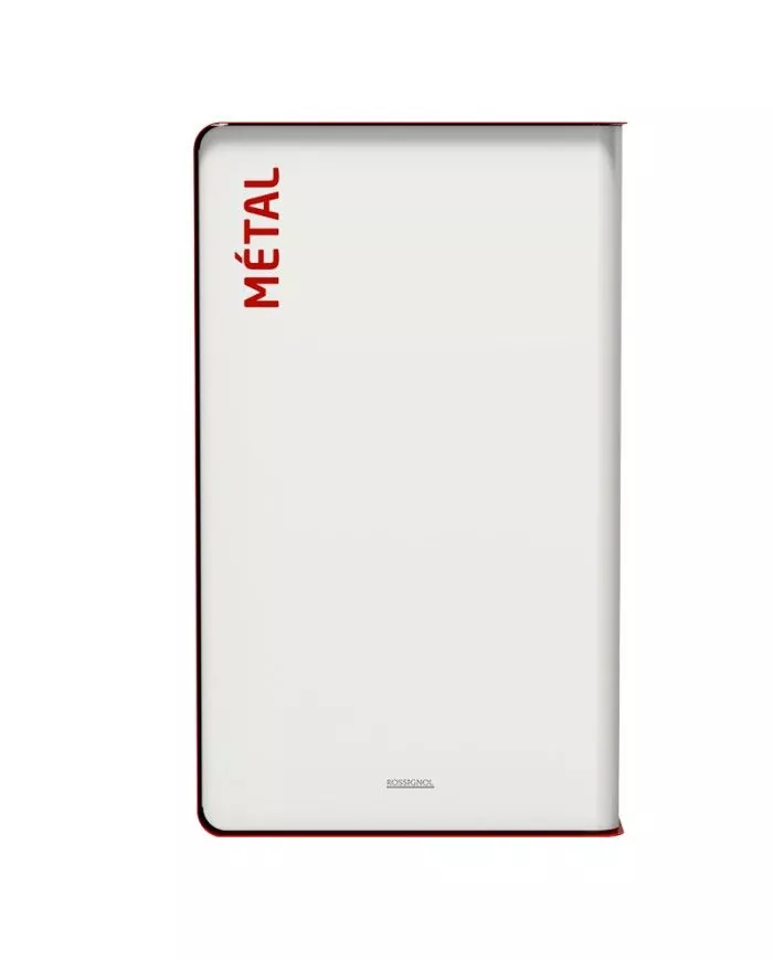 Poubelle de tri - TERACUB 65L - ROUGE METAL - Corps blanc - station de tri moderne, poubelle compartimentée, gestion des Poubelle de tri - TERACUB 65L - ROUGE METAL - Corps blanc - station de tri moderne, poubelle compartimentée, gestion des