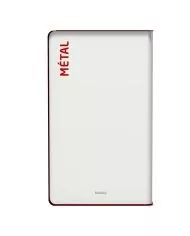 Poubelle de tri - TERACUB 90L - ROUGE METAL - Corps blanc - poubelle de tri sélectif, station de tri moderne, mobilier de tri Poubelle de tri - TERACUB 90L - ROUGE METAL - Corps blanc - poubelle de tri sélectif, station de tri moderne, mobilier de tri