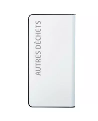 Poubelle de tri - TERACUB 75L - GRIS AUTRES DECHETS - Corps blanc - solution tri sélectif, poubelle compartimentée, corbeille