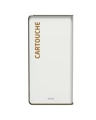 Poubelle de tri - TERACUB 40L - MARRON CARTOUCHES - Corps blanc - tri des déchets professionnels, poubelle de tri sélectif, bac Poubelle de tri - TERACUB 40L - MARRON CARTOUCHES - Corps blanc - tri des déchets professionnels, poubelle de tri sélectif, bac