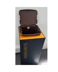 Poubelle de tri - design TERAFLEX 2x10L - BIODECHETS - Marquage sérigraphie - Pour TERABIOSSO 10 L - bac de tri design, gestion