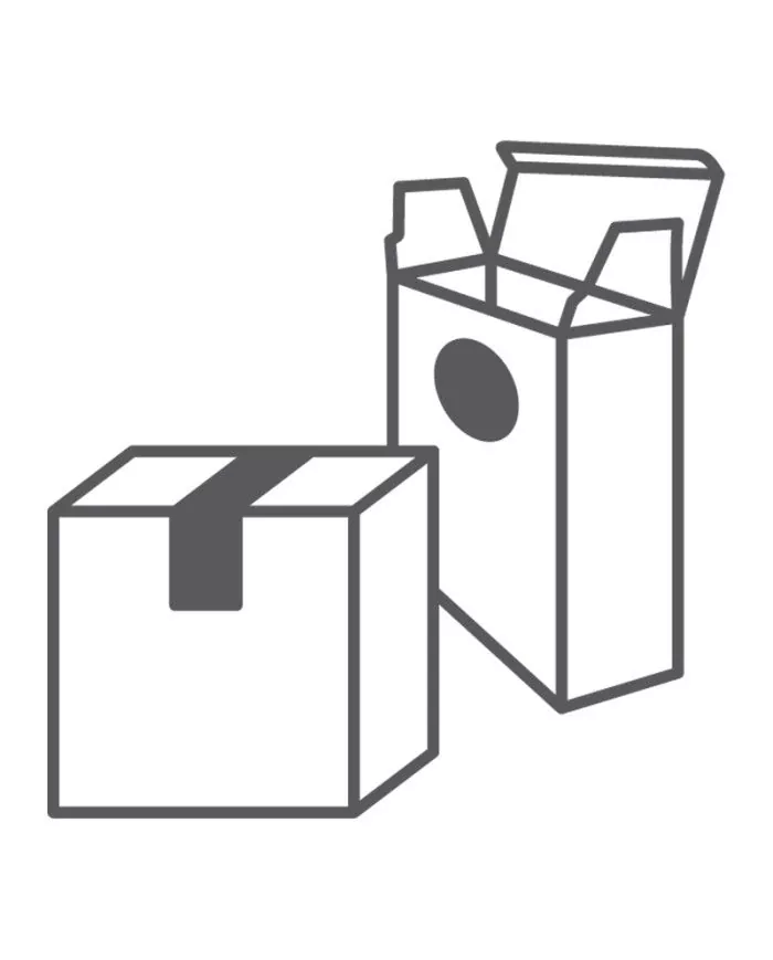 Poubelle de tri - Stickers adhésifs pour poubelle - Noir / Papiers et cartons - poubelle de tri sélectif, recyclage déchets