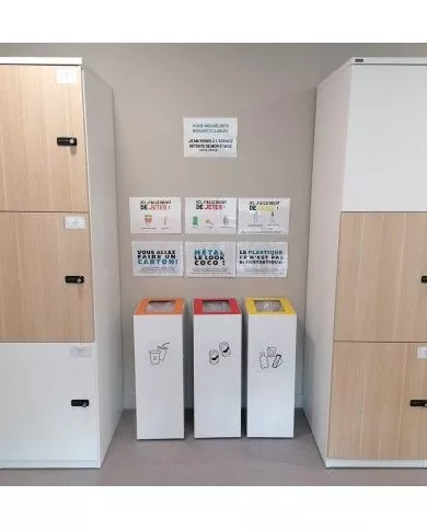 Poubelle de tri - Stickers adhésifs pour poubelle - Noir / Autres déchets - tri des déchets professionnels, solution tri Poubelle de tri - Stickers adhésifs pour poubelle - Noir / Autres déchets - tri des déchets professionnels, solution tri