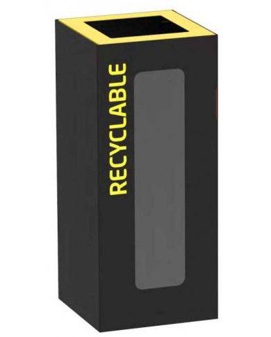 Poubelle de tri - TERAFLEX VIGIPIRATE 65L - Corps Gris Manganèse - recyclage déchets triés, tri des déchets professionnels, Poubelle de tri - TERAFLEX VIGIPIRATE 65L - Corps Gris Manganèse - recyclage déchets triés, tri des déchets professionnels,