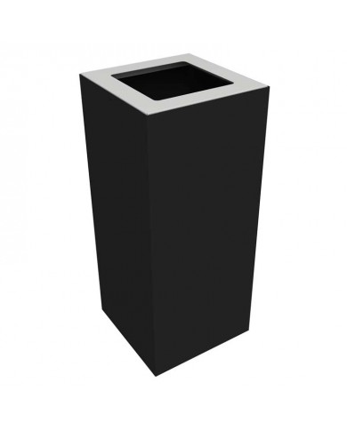 Poubelle de tri - design TERAFLEX 40L - GRIS AUTRES DECHETS - Corps Gris Manganèse - Sans marquage - conteneur de recyclage,