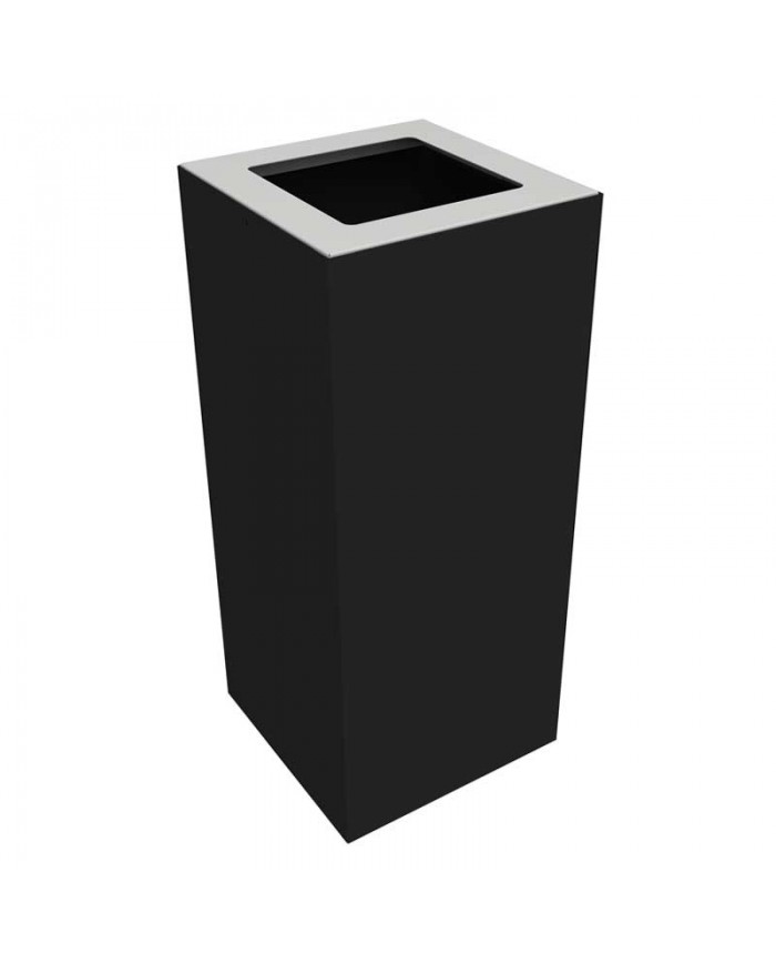 Poubelle de tri - design TERAFLEX 40L - GRIS AUTRES DECHETS - Corps Gris Manganèse - Sans marquage - conteneur de recyclage,