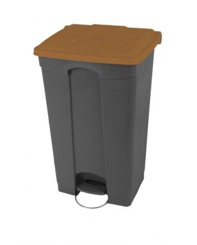 Poubelle de tri - à Pédale TERBAXPEDAL - mobilier de tri écologique, solution tri sélectif, poubelle compartimentée