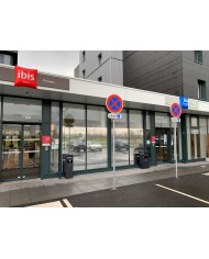 Poubelle de tri - Cendrier poubelle sur pied avec corbeille TERAMEG 990 - conteneur de recyclage, poubelle de tri sélectif,