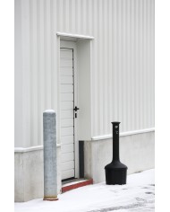 Poubelle de tri - Cendrier poubelle sur pied TERAMEG 2000 - meuble de tri durable, mobilier de tri écologique, conteneur de